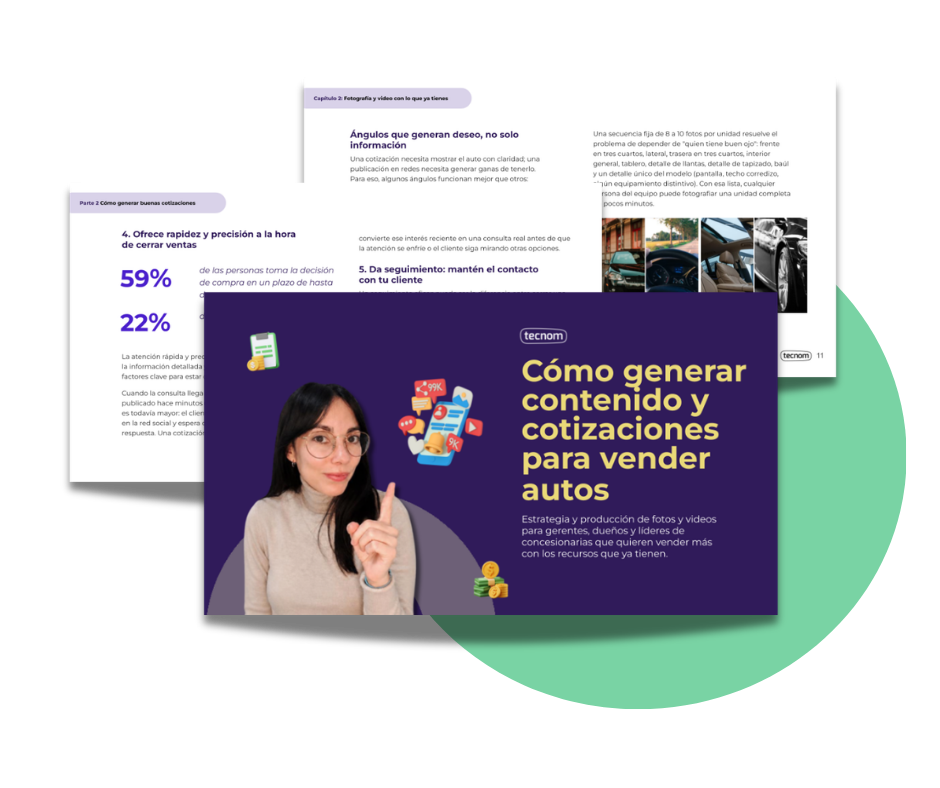 Como generar contenido y cotizaciones para verder autos