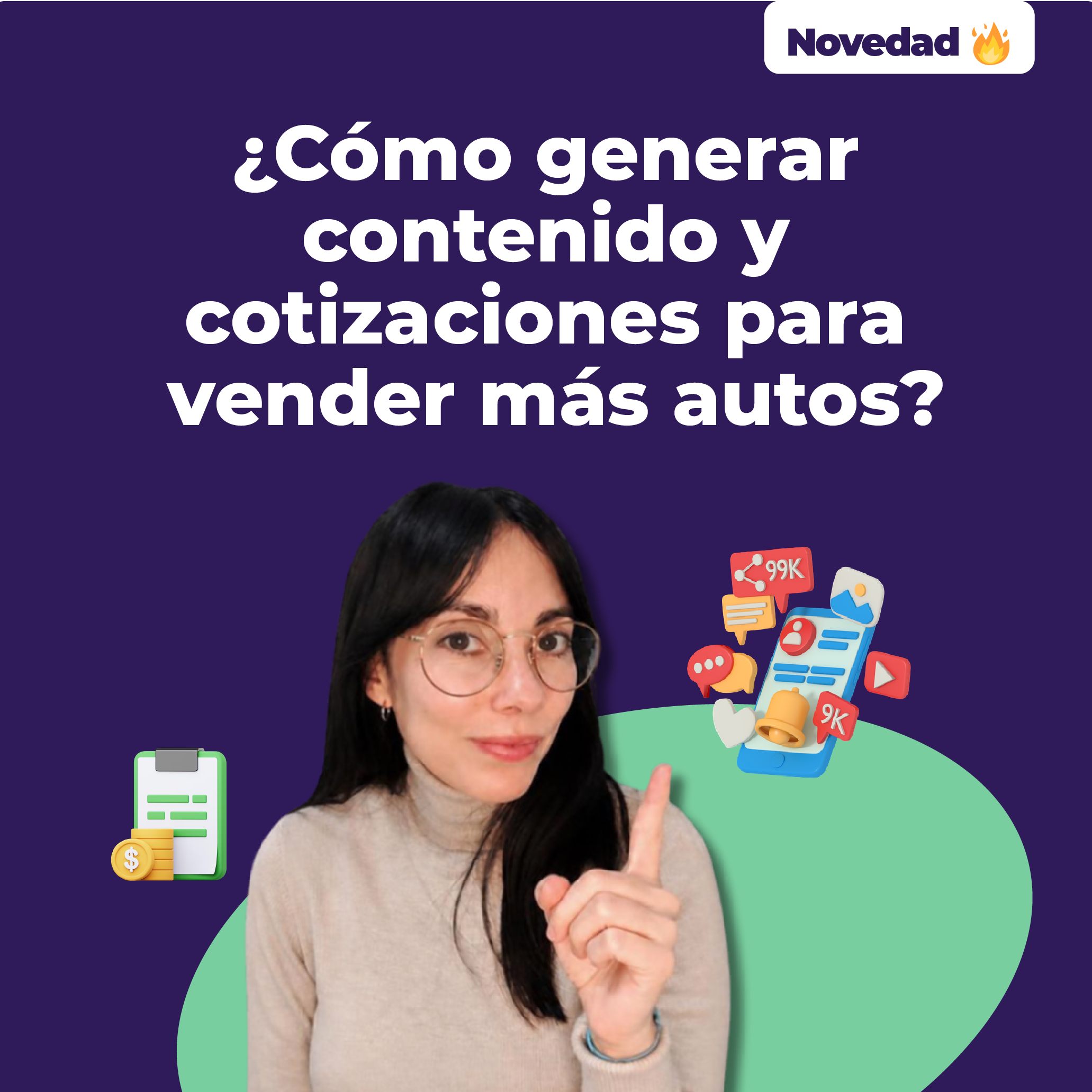 Como generar contenido y cotizaciones para vender autos