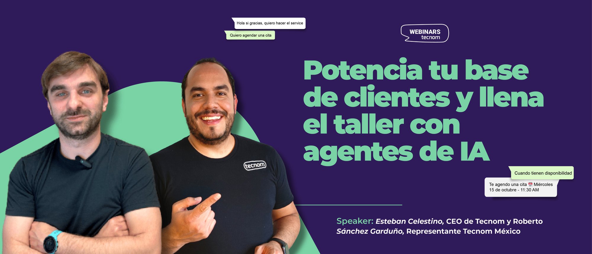 Webinars Agosto portada