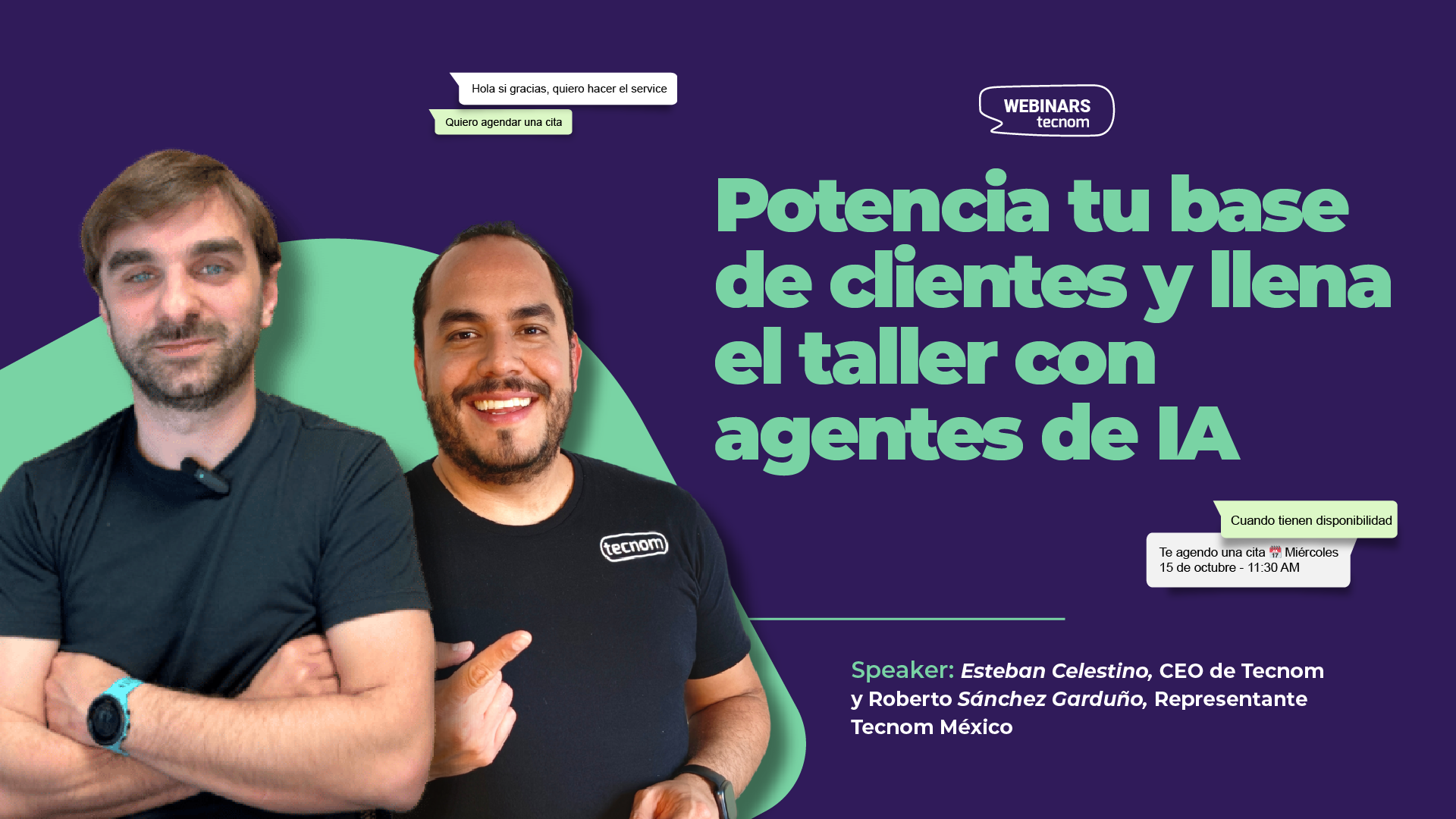 Potencia tu base de clientes y llena el taller con agentes de IA &nbsp;