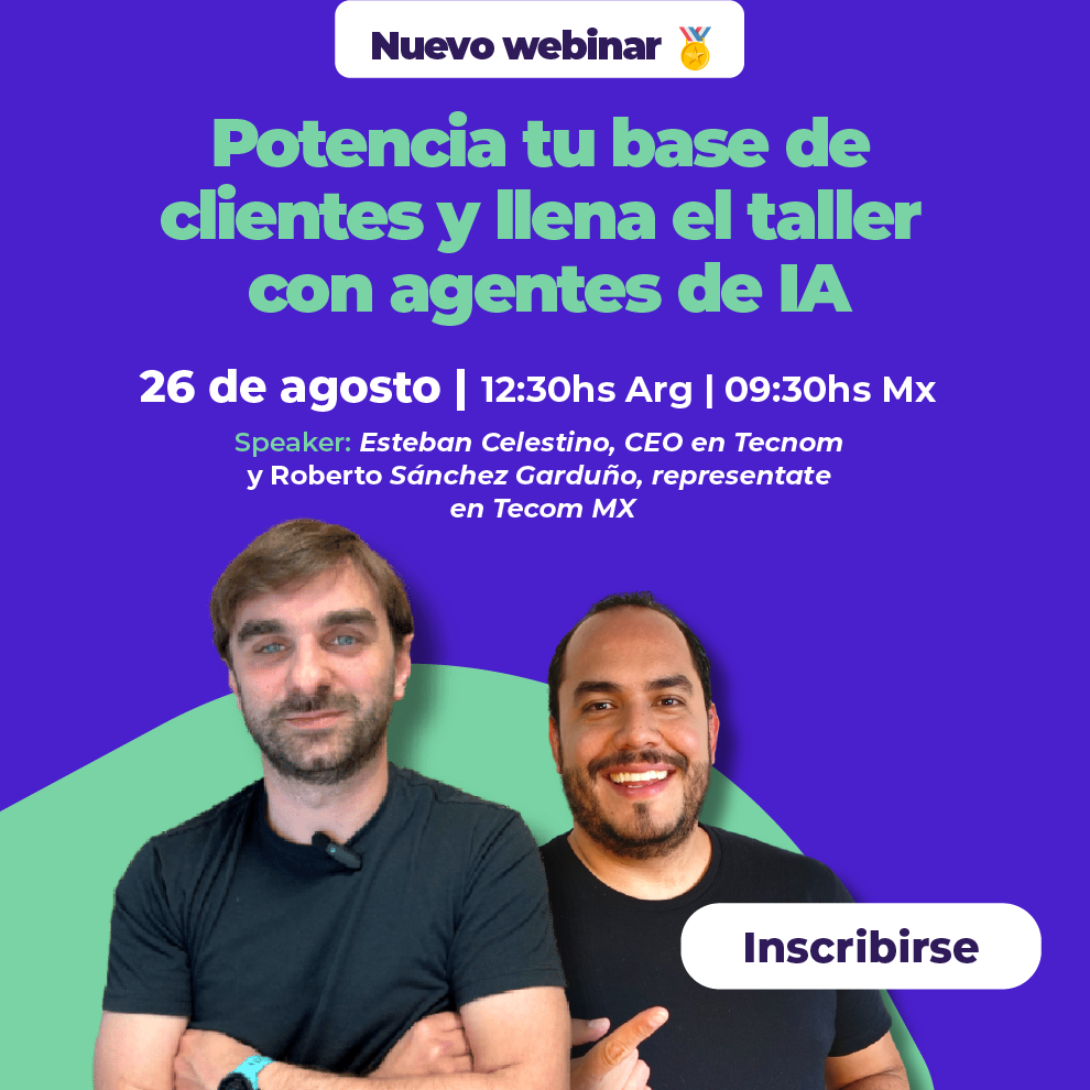 Potencia tu base de clientes y llena el taller con agentes de IA