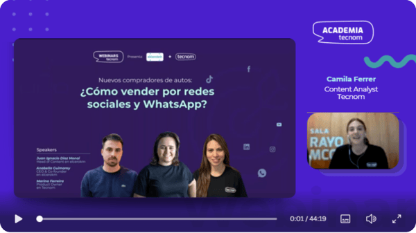 webinars tecnom webinars tecnom