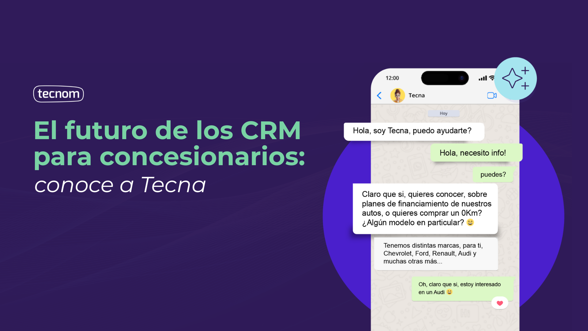 El futuro de los CRM para concesionarios Tecna